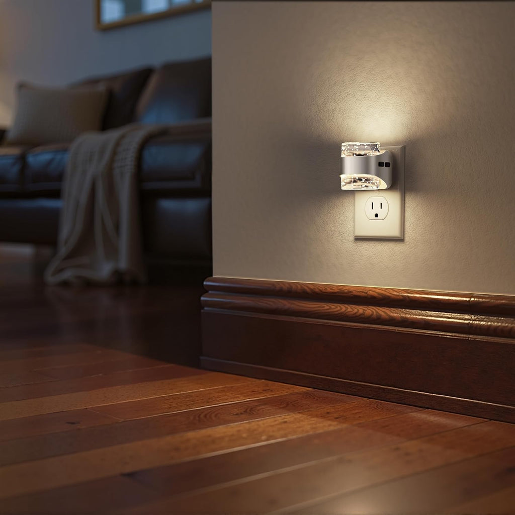 Briignite Night Light Dimmable Night Lights Plug Into Wall Bubble Design