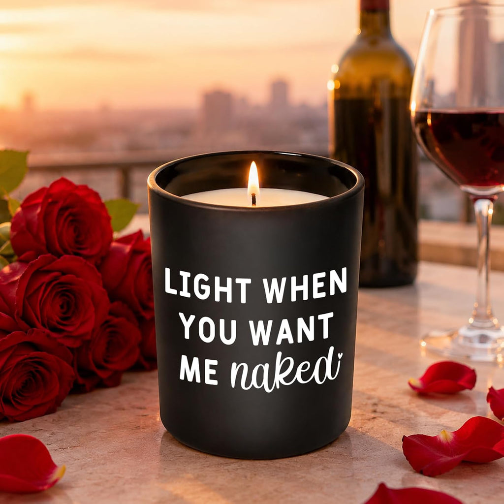 Gifts for Him Boyfriend Husband Men Couples Gift Ideas, Romantic Valentines Day Gift for Him, Naughty Boyfriend Birthday Gifts, Funny Anniversary Presents for Men Husband Couple, Christmas, Candles