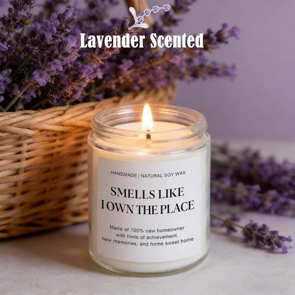 Housewarming Gifts for New Home, First Home Gift for Couples Candle