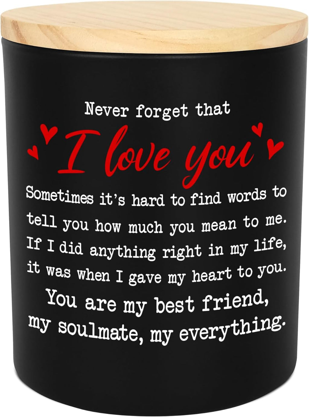 TEEZWONDER Christmas Anniversary Couple Gifts - Scented Candle 10 oz