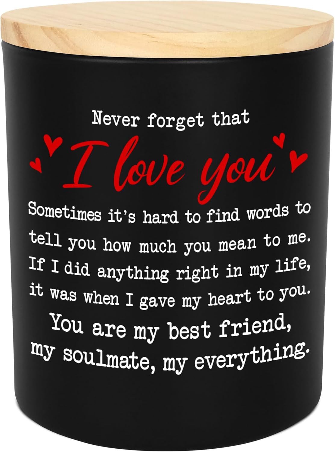 TEEZWONDER Christmas Anniversary Couple Gifts - Scented Candle 10 oz