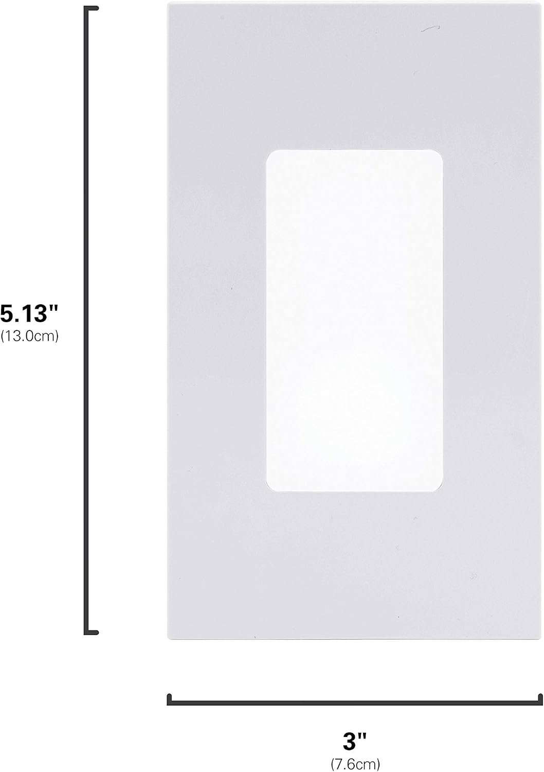 GE Slimline CoverLite LED Night Light, Plug-in, Dusk to Dawn