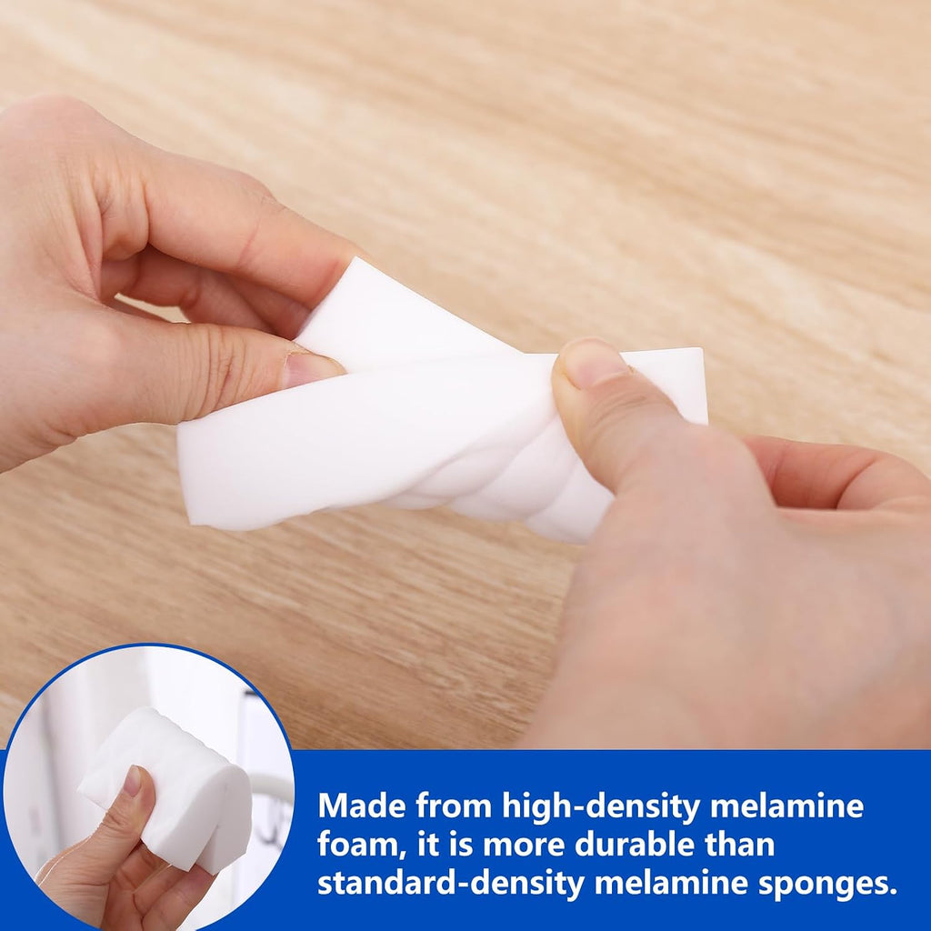 Magic Cleaning Sponge Eraser, 20 Pack Melamine Sponges 2X Density