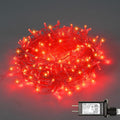 Red String Lights, Valentine Christmas Tree Decor, 300 LED