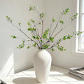 5 Pcs Artificial Ficus Branches for Vase, 38.5 Inch Faux Greenery Stems Realistic Flexible Faux Eucalyptus Stems Fake Plants for Office Home Tables Centerpieces Vase Filler Decoration
