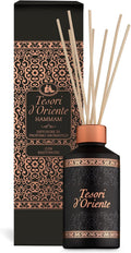 Tesori D’Oriente Reed Diffuser Set Hammam Scented with 8 Sticks, 200ml 6.76oz