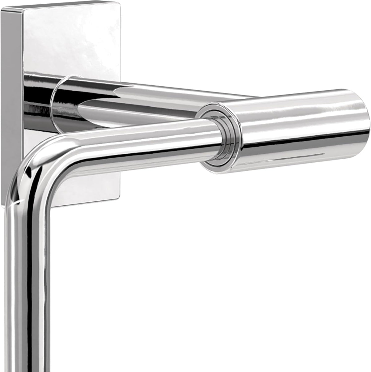 Franklin Brass Hartwell (1-Pack) Toilet Paper Holder, Euro Single Post Tissue Roll Wall Mount TP Storage, Polished Chrome Bathroom Decor, Accessories HRT50-PC