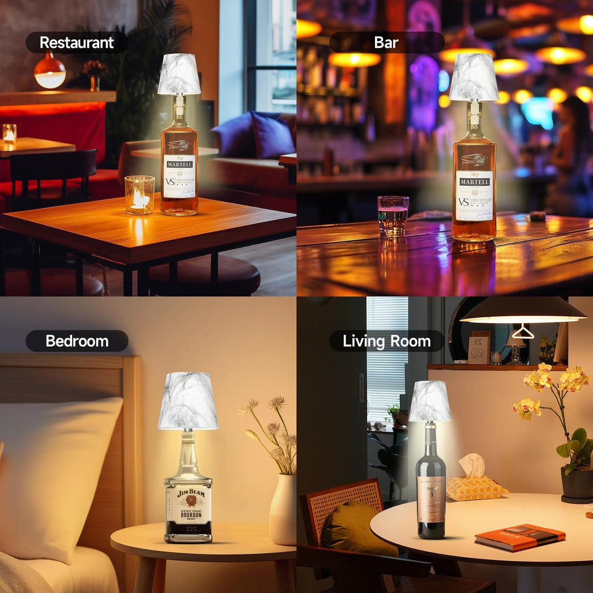 2026 New Wireless Bottle Lamp - LED Bottle Lights for Liquor & Wine Bottles