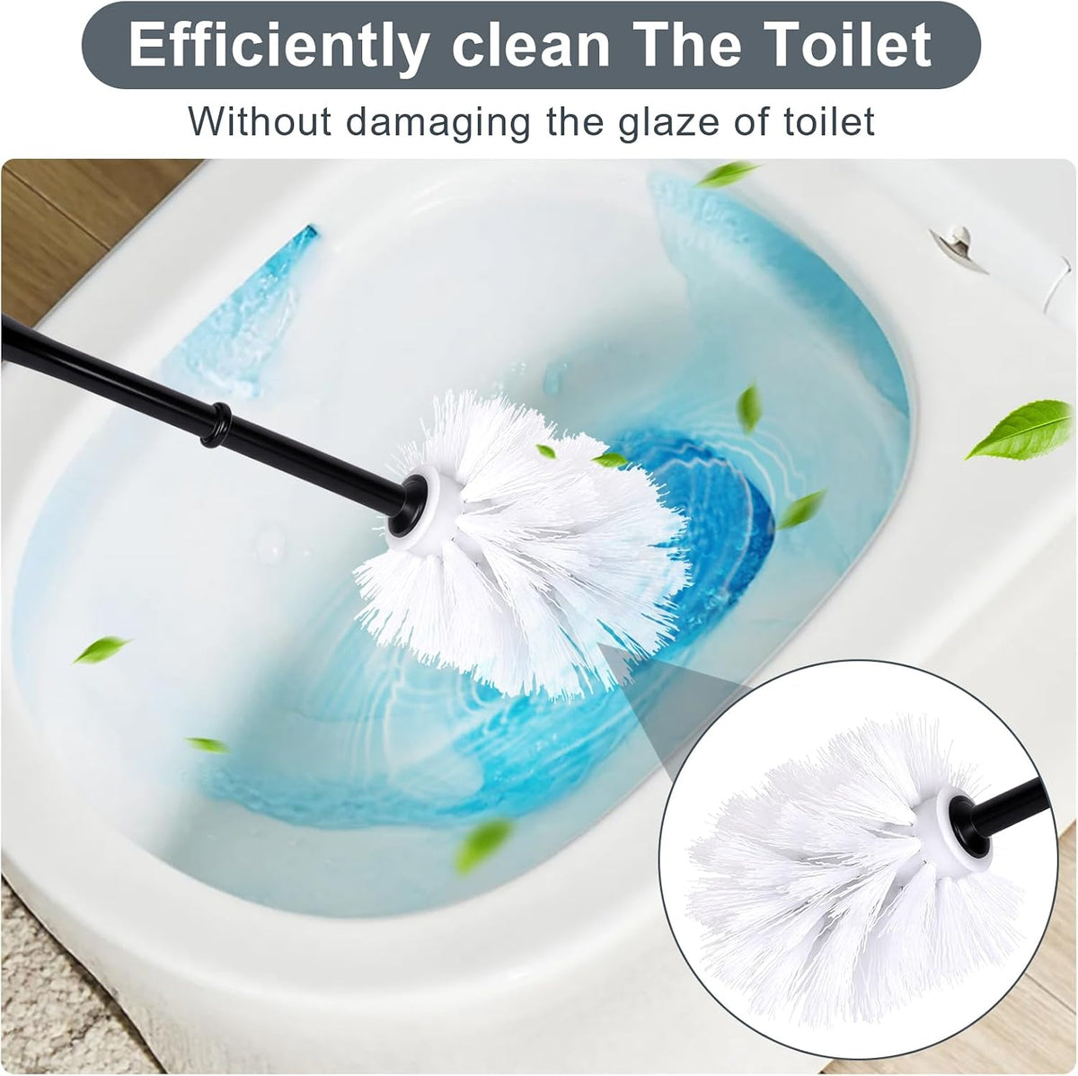 Whimsical Koala Toilet Brush Holder Set - Unique Cub Shape Decorative Bathroom Cleaning Kit for Cabin Owners, Koala-Themed Home Decor, Cozy Cabin Gifts