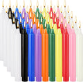 Spell Candles 100 Pack Bulk - 4 Inch Colored Mini Taper Candles for Rituals, Witchcraft & Wiccan Altar, Unscented Candles Compatible with Chime Holders, Prayer, Meditation, Birthday Decor