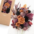 Ling's moment Artificial Wedding Fall Flowers Deluxe Combo, Hollween Decor