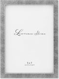 Lawrence Frames Chloe Contemporary Picture Frame, 5x7, Silver