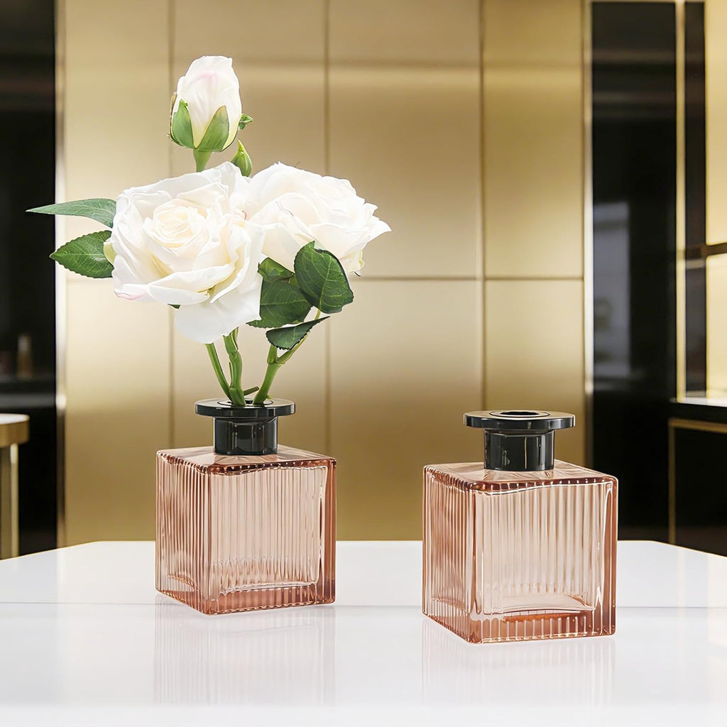 Fragrance Bottle Reed Diffuser Accessories Glass Bottle Set of 4