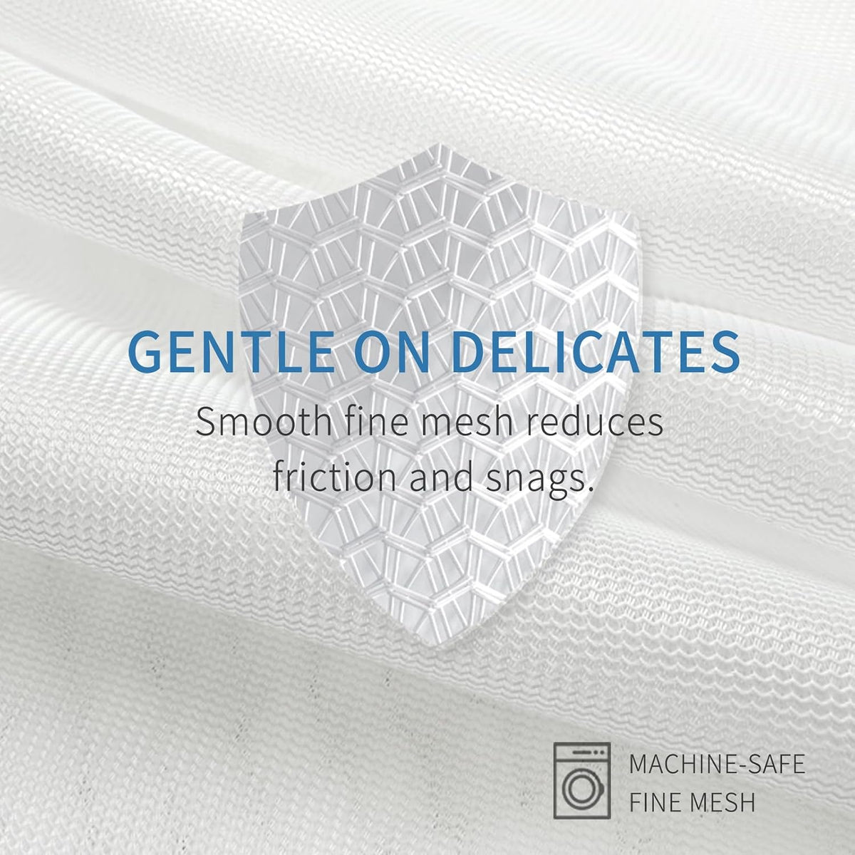 Muchfun 4Pcs Durable Fine Mesh Laundry Bags for Delicates