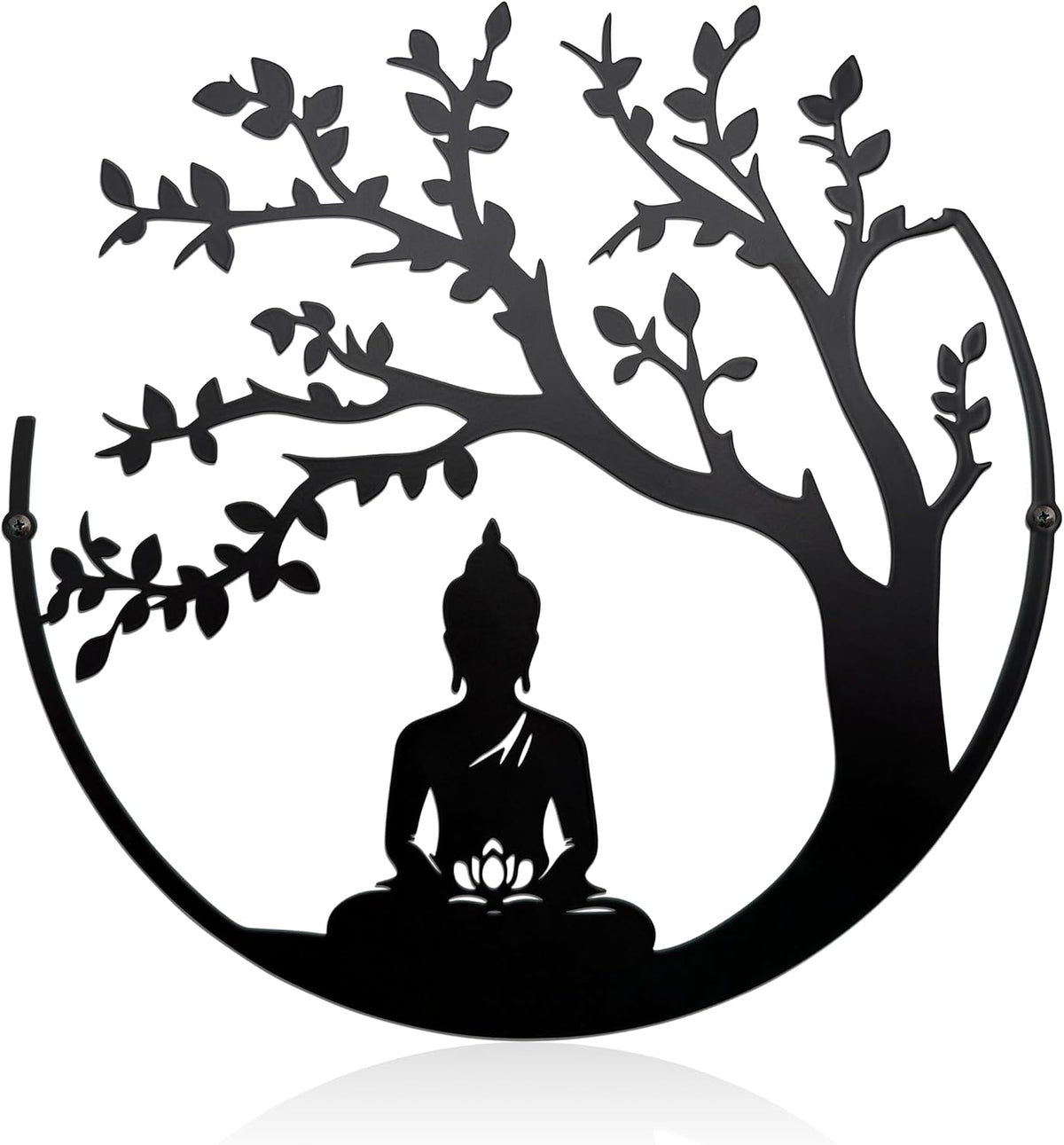 Slagindeco Metal Tree Of Life And Buddha Wall Art, Zen And Spiritual Decor