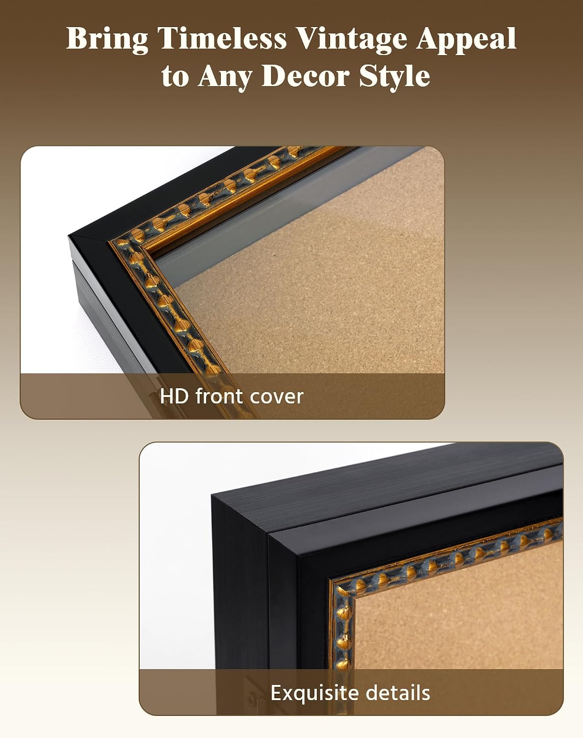 11x14 Shadow Box Display Case for Pictures Memorabilia Display,Black