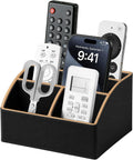 TV Remote Control Holder, Pen/Pencil Caddy, Bedside Table Desktop Organizer