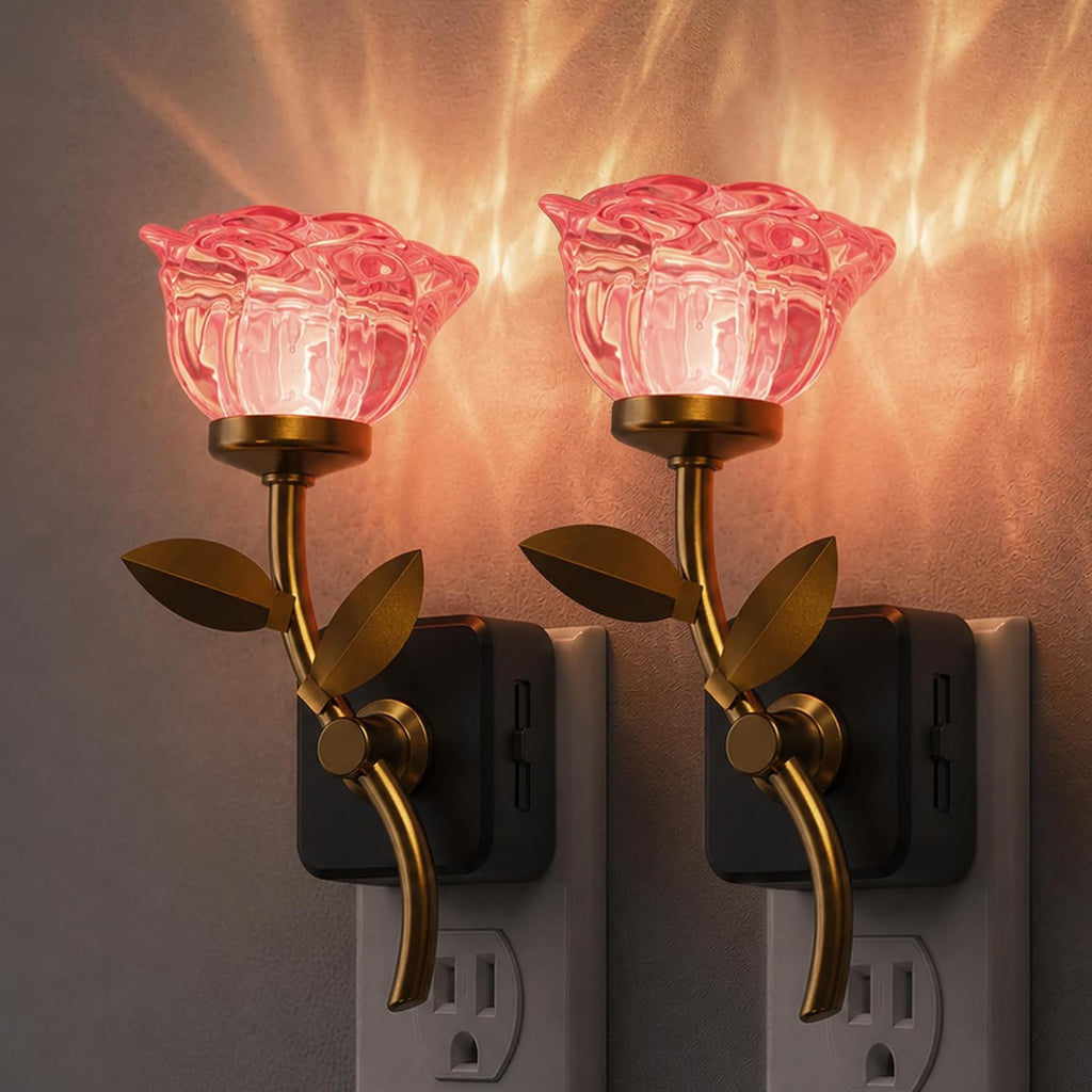 L LOHAS LED 2 Pack Night Lights Plug into Wall, 3000K Soft White