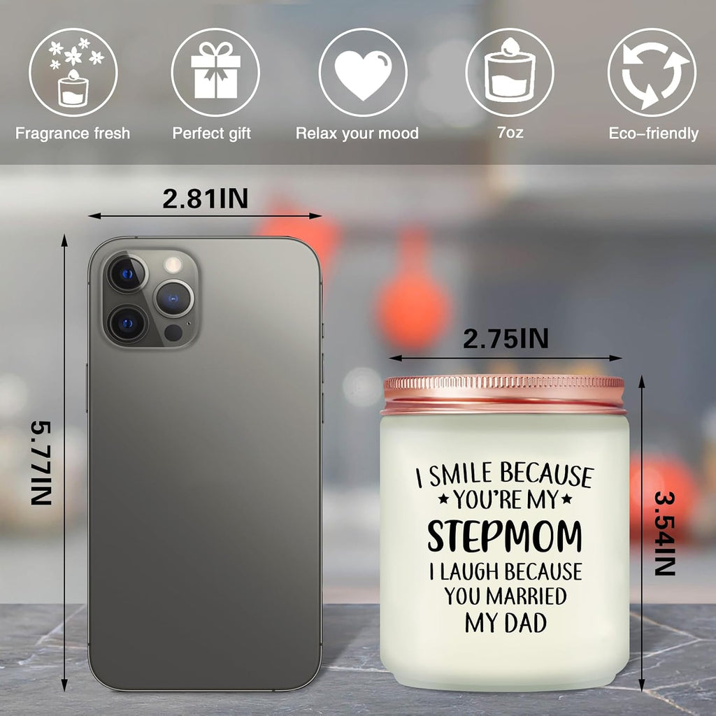 Maybeone Stepmom Gifts from Stepdaughter, Stepson - Bonus Mom Gifts