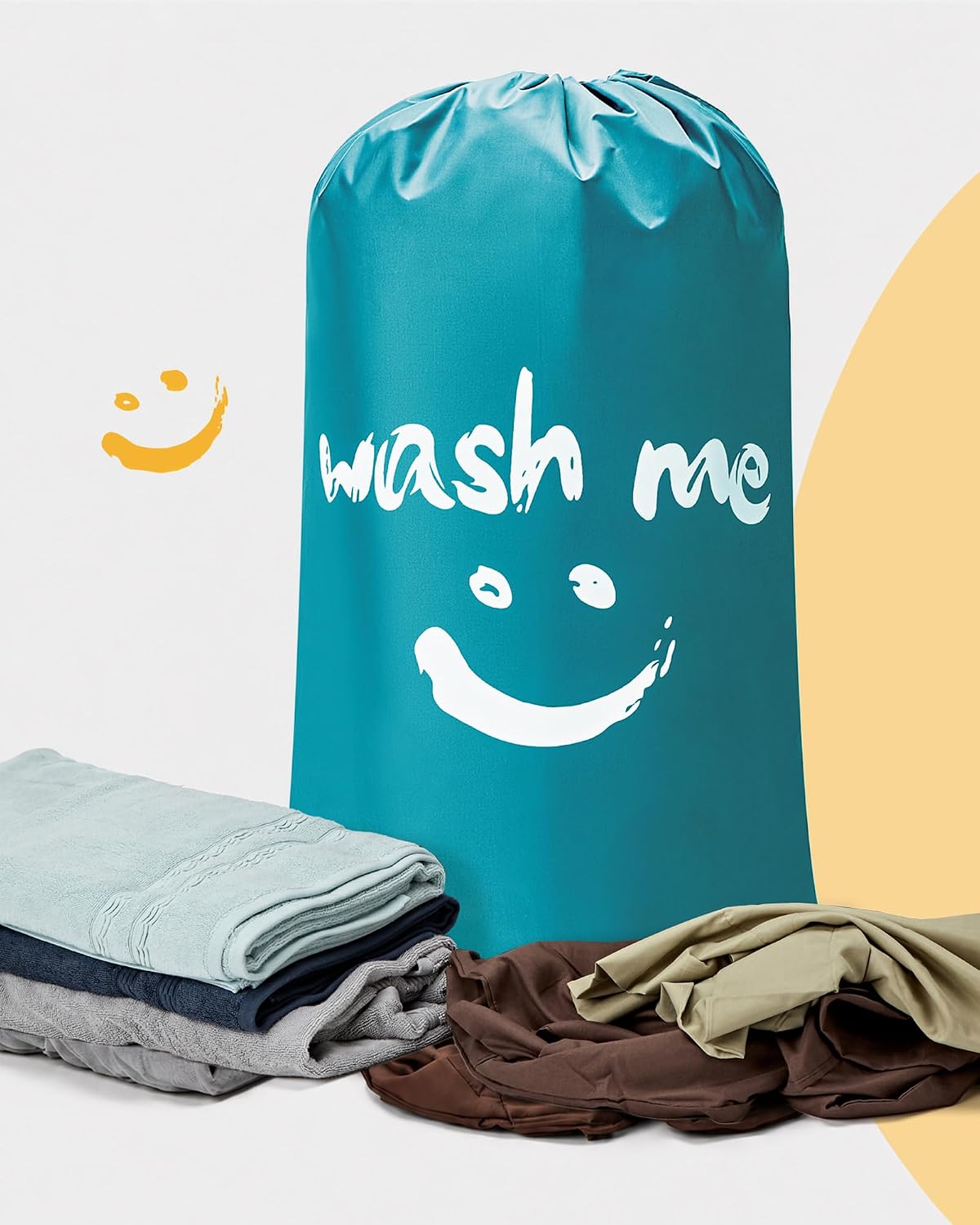 HOMEST 2 Pack XL Laundry Bag 28" x 40", Extra Large Dirty Clothes Organizer