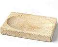 Marble Soap Dish Tray, Soap Bar Holder for Bathroom Shower