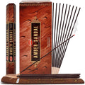 Amber Sandal Incense Sticks and Incense Stick Holder Bundle Insence Insense Hem Incense Sticks