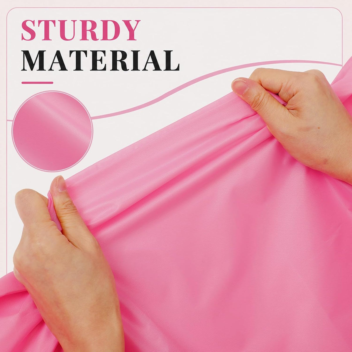 Woanger 12 Pack 28 x 45 Inch Extra Large Laundry Bags Bulk, Pink