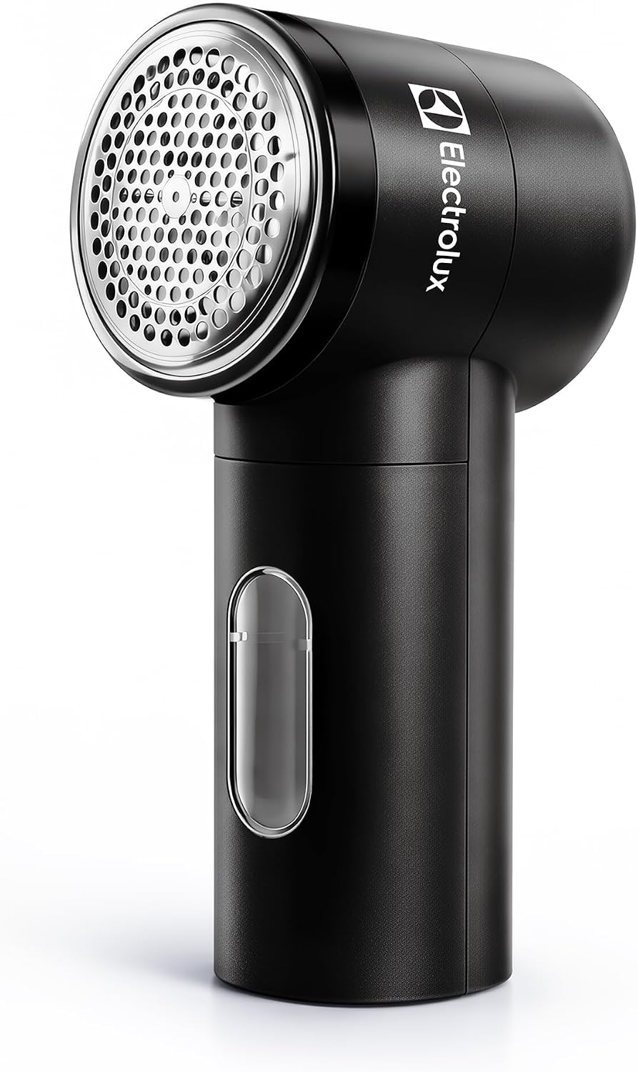 Electrolux Rechargeable Fabric Shaver | Compact Travel Lint Remover for Clothes & Furniture | Eliminates Fuzz & Pilling | 3-Speed Electric Lint Shaver with Type-C Fast Charging Port - Black