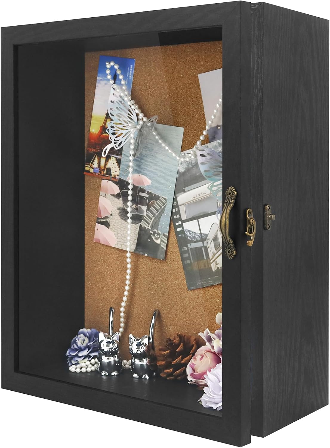 5 Inch Extra Deep Shadow Box Frame, 11x14 Black for Memorabilia Display