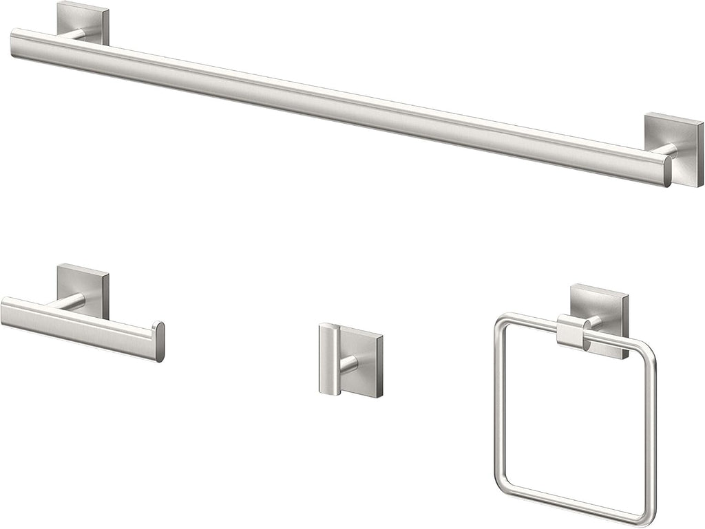 Gatco 4070 Elevate 24" Towel Bar, Satin Nickel