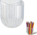 Adhesive Wall Mount Storage Caddy, Pen & Remote Holder(White 1PCS)