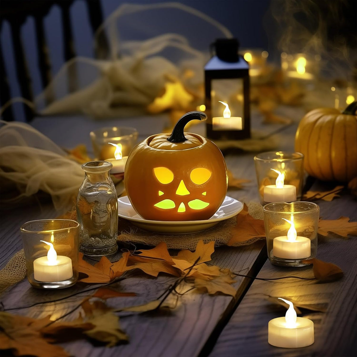 Topstone Flameless LED Tealights, Battery Remote & Timer 12 Pack