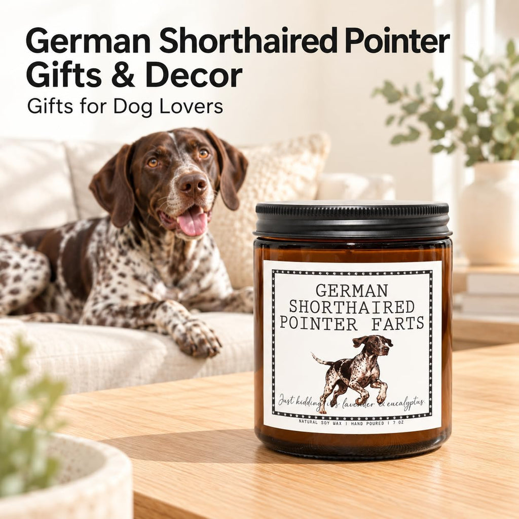 German Shorthaired Pointer Gifts, Dog Mom Gifts - Lavender & Eucalyptus