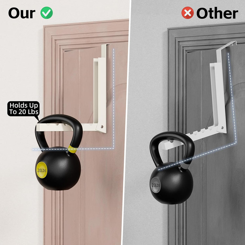 Over the Door Hanger, 2 Pack Foldable Over Door Drying Rack for Laundry