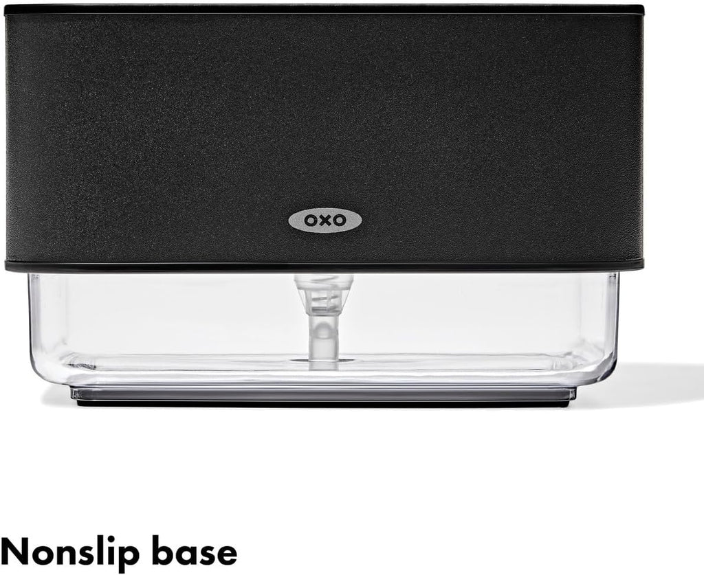 OXO Good Grips Soap Dispensing Sponge Holder - Matte Black