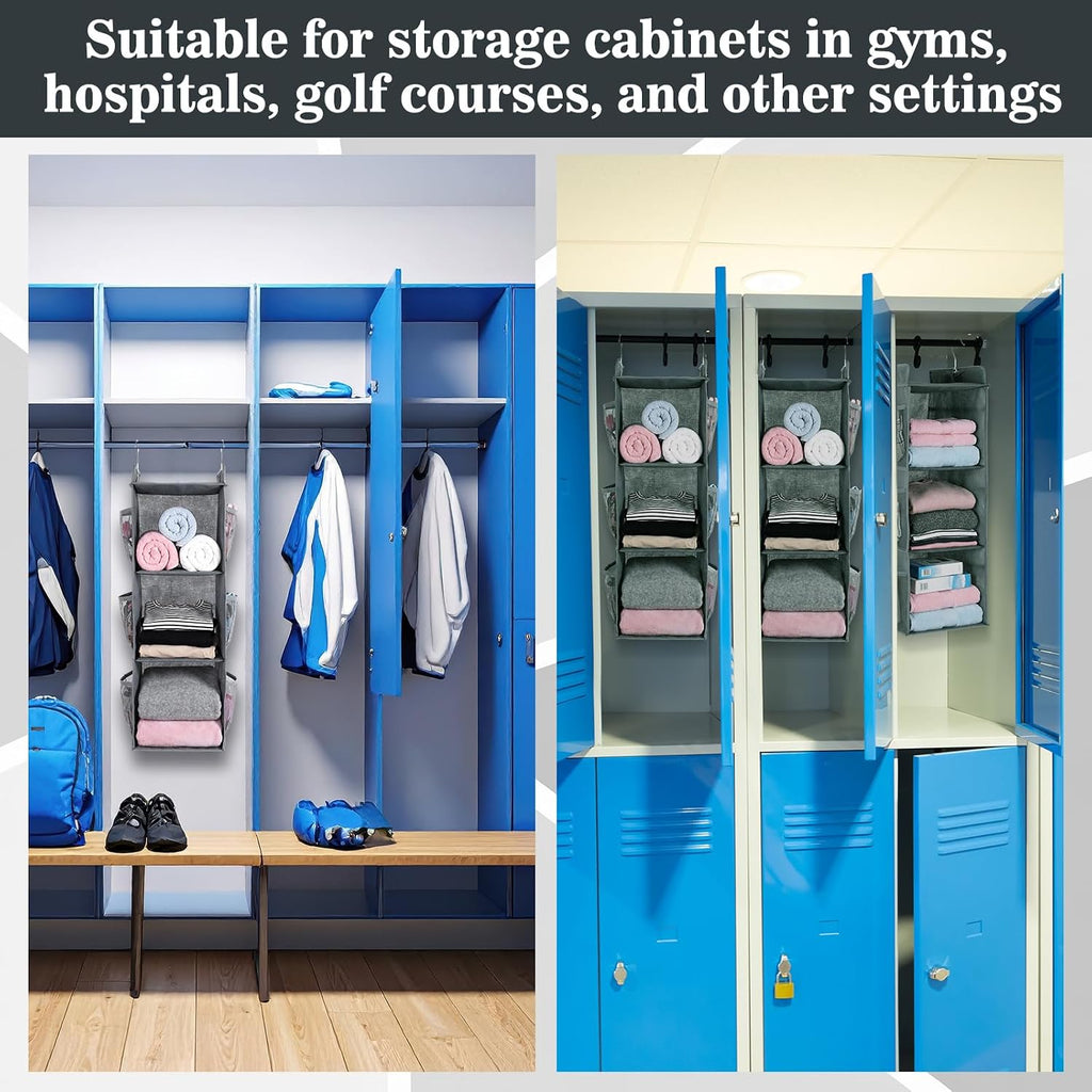 Pinkunn 3 Shelf Hanging Golf Locker Organizer