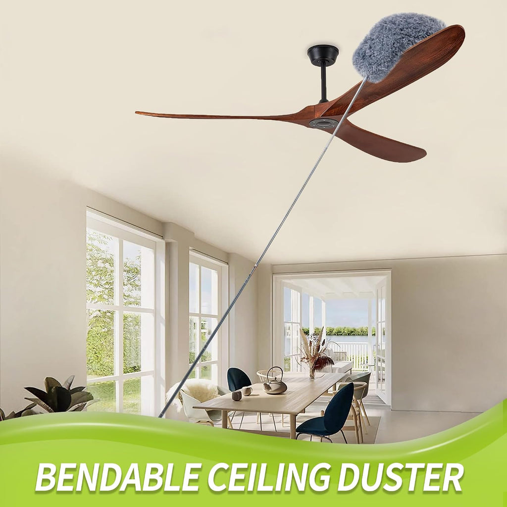 IVYROLL Cobweb Duster with Extension Pole