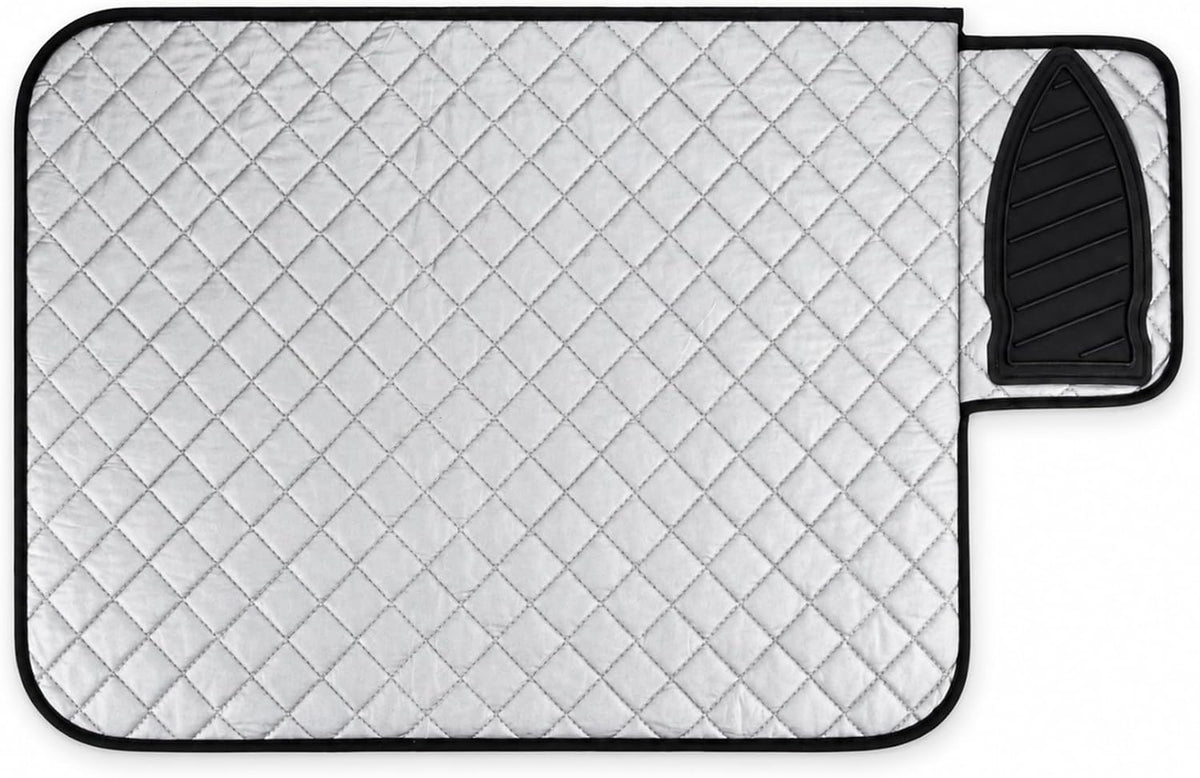 RAINFLOW Magnetic Ironing Mat - Portable Tabletop Pad for Home Travel