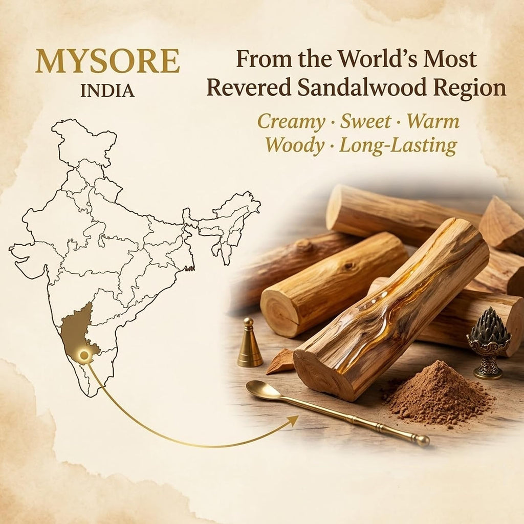 Mysore (Chandan) Sandalwood Powder 3.53 oz (100g)