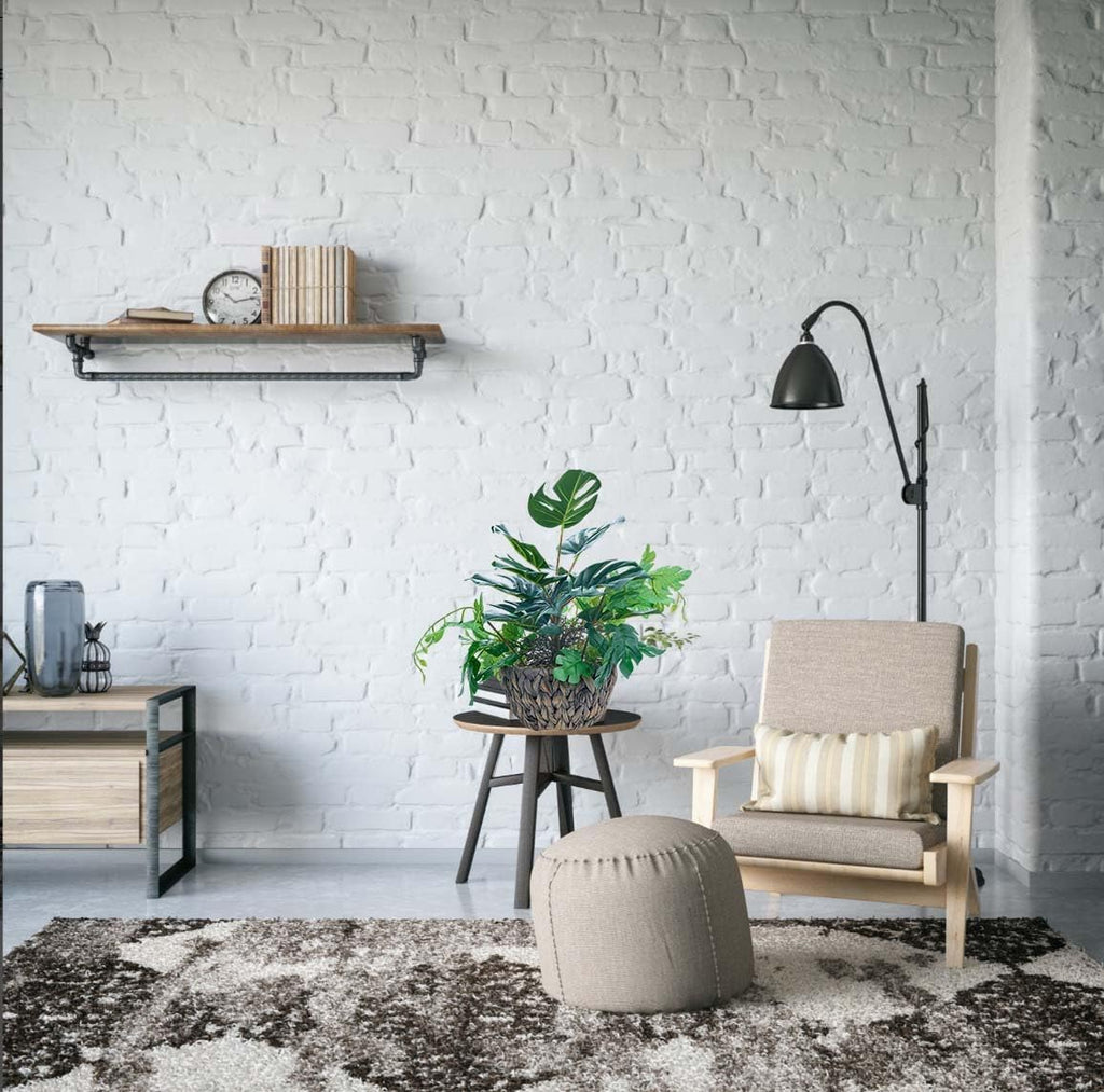 AlphaAcc 15” Artificial Monstera Plant for Indoor Home Decor