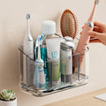 MOPMS Toothbrush Holders for Bathrooms with 5 Slots Adjustable Dividers