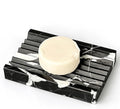 Marble Soap Dish and Tray, Soap Bar Holder for Shower Rectangular
