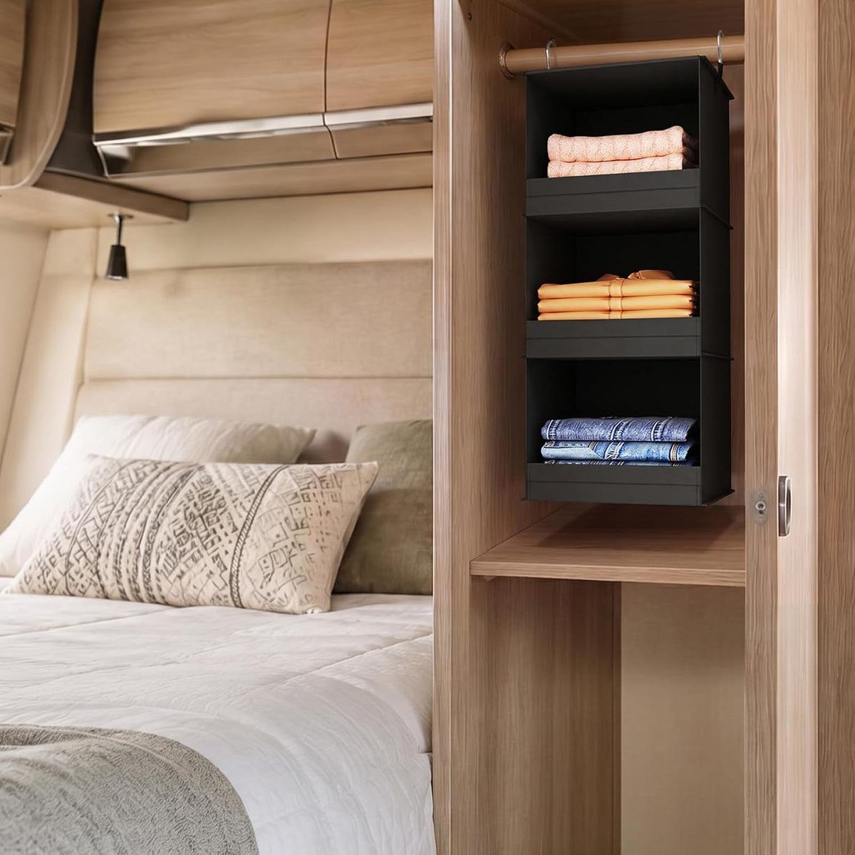 Lifewit RV Storage and Organization, Hanging Closet Shelves