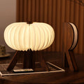 Pumpkin Table Lamp, Portable Night Light, Rechargeable Paper Lamp