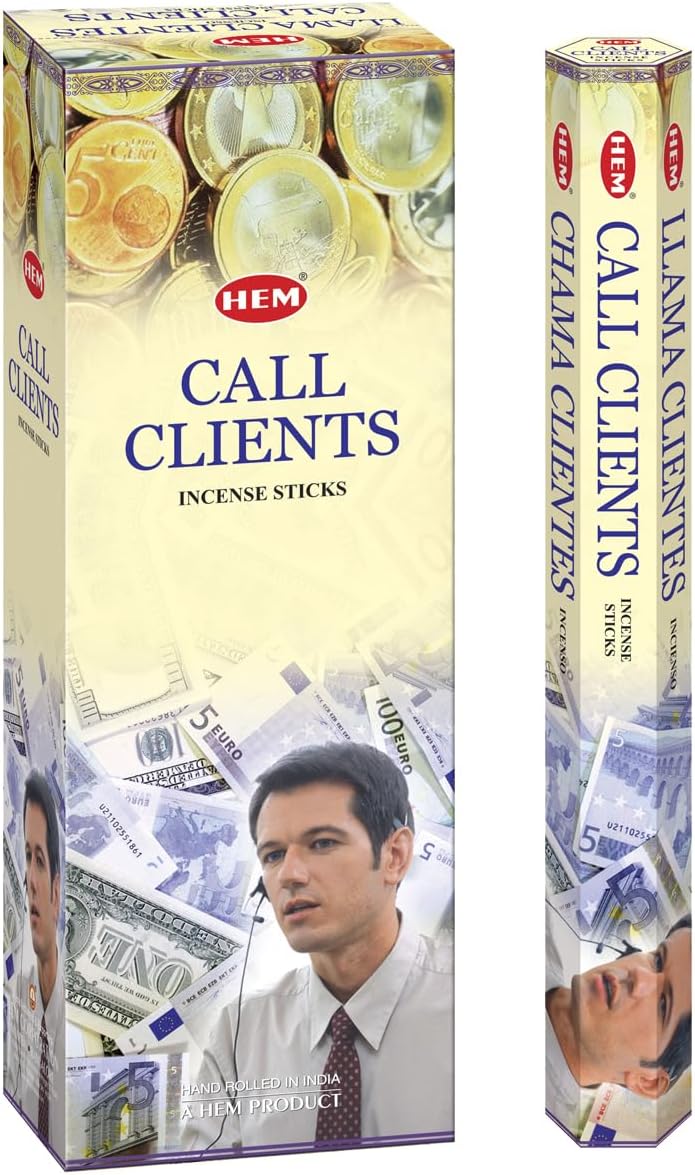 1 X Call Client - 120 Sticks Box - Hem Incense