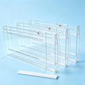 3 Pack 6" High Clear Adjustable Drawer Dividers Clothes,Expandable 12-20"