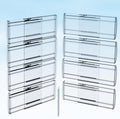8 Pack 6" Adjustable Drawer Dividers, Expandable 12-20"