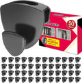 Space Saving Hanger Hooks 50Pcs, Upgrade Heavy Duty Hangers Connector Hooks