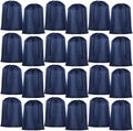 Woanger 24 Pack 28 x 45 Inch Extra Large Laundry Bags Bulk, Navy Blue