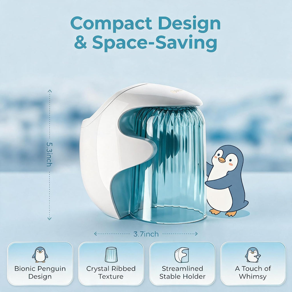 Magnetic Cup Holder for Bathroom & Wall Mount Toothbrush Holder